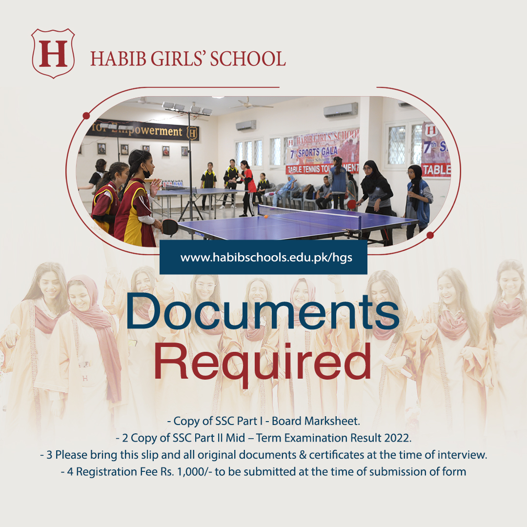 Documents Required Poster HGS