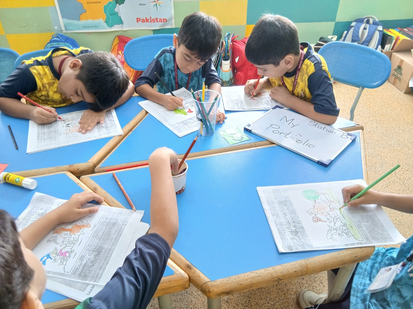 Interactive Learning at HPS Pre-Junior Section